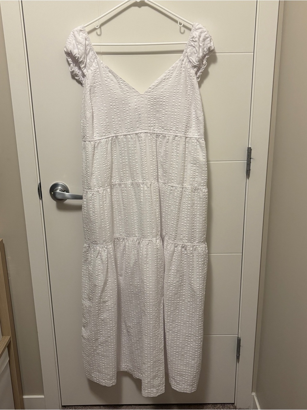 Old Navy White Eyelet Maxi Dress